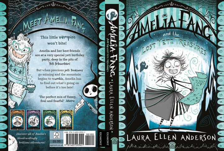 Amelia Fang and the Lost Yeti Treasures by Laura Ellen Anderson - Ages 7-10 - Paperback
