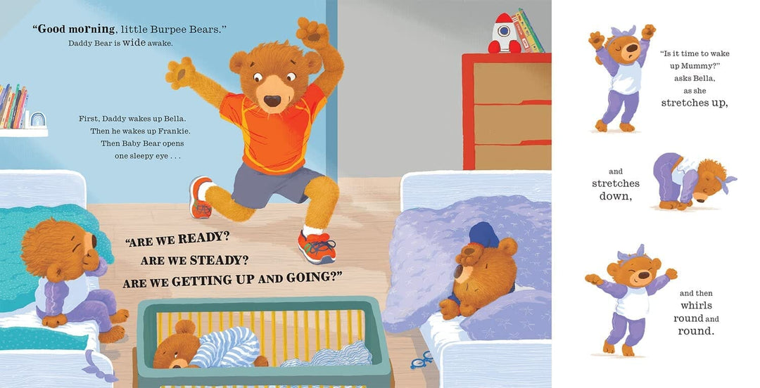 The Burpee Bears Illustrated Glorious Picture Book by Joe Wicks - Ages 3-5 - Paperback