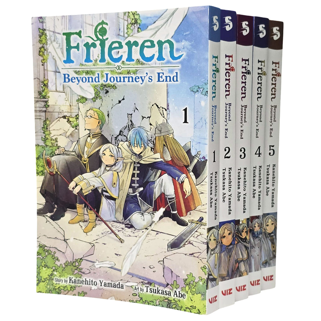 Frieren: Beyond Journey’s End Series By Kanehito Yamada: 5 Books Collection Set - Manga - Paperback