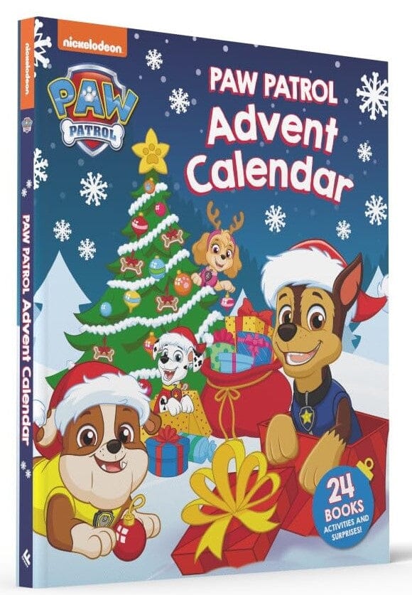 PAW PATROL Advent Calendar 24 Books, Activities and Surprises! - Ages 3+ - Paperback