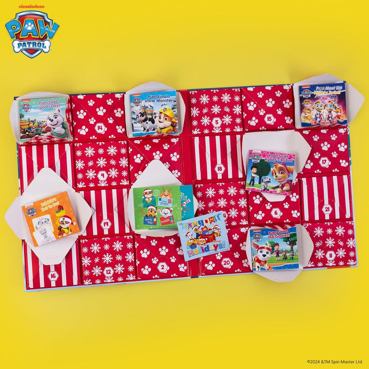 PAW PATROL Advent Calendar 24 Books, Activities and Surprises! - Ages 3+ - Paperback