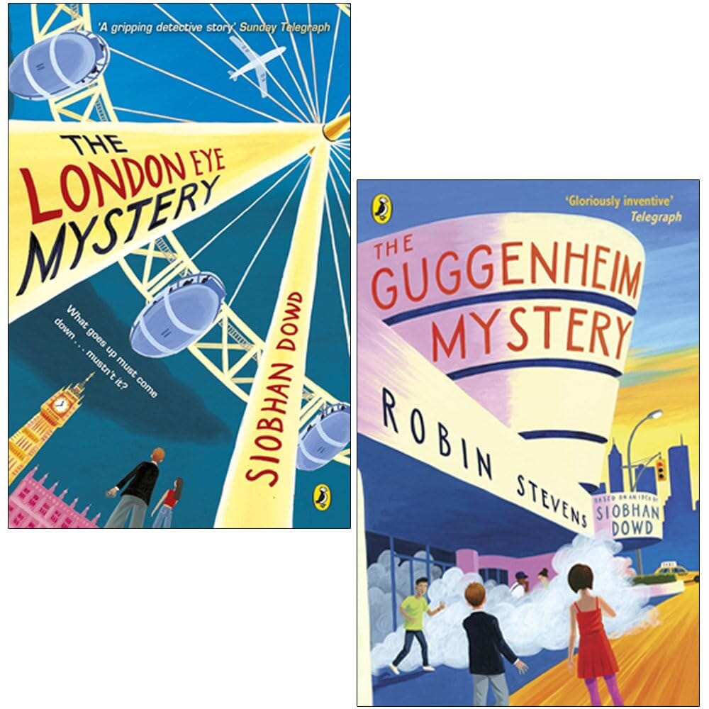 London Eye Mystery Collection by Siobhan Dowd & Robin Stevens 2 Books Set - Ages 10+ - Paperback