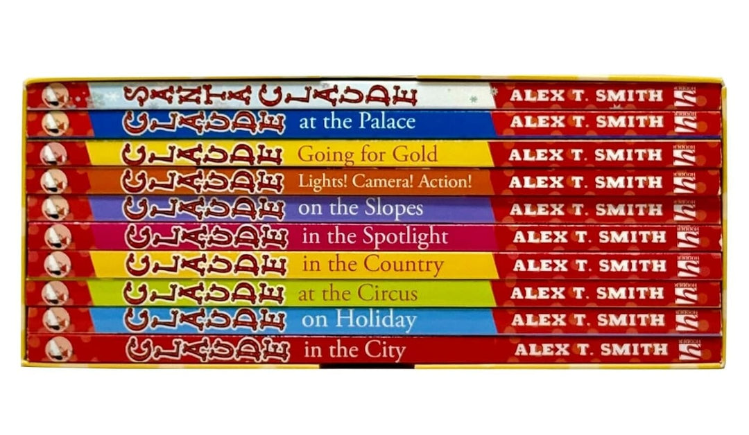 Claude Complete Collection Rather Smashing Adventures by Alex T. Smith 10 Books Box Set - Ages 5-9 - Paperback