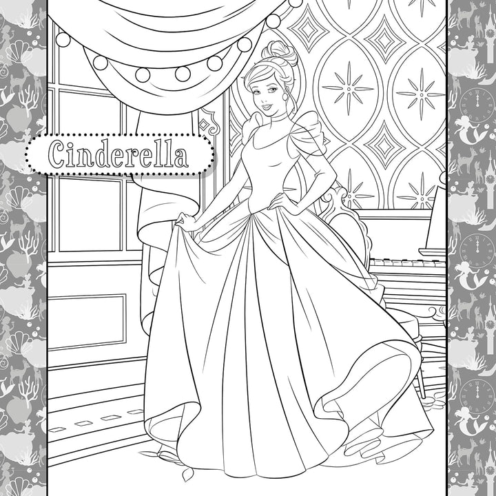 Disney Princess: Colourmania: A Colouring Set Packed full of magic with 7 felt-tip pens and over 30 images! - Ages 7-11 - Paperback