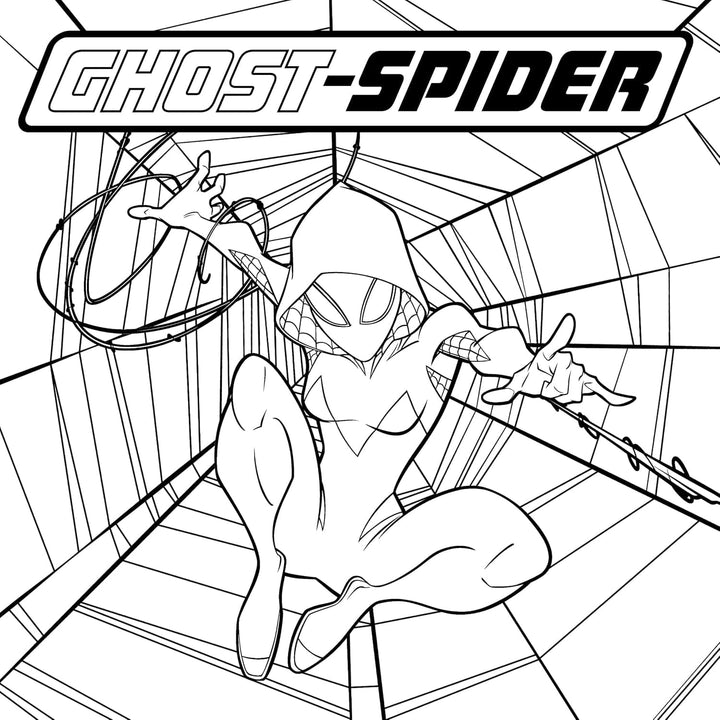 Marvel Spider-Man: Colourmania with 7 felt-tip pens and over 30 images! - Ages 7-11 - Paperback