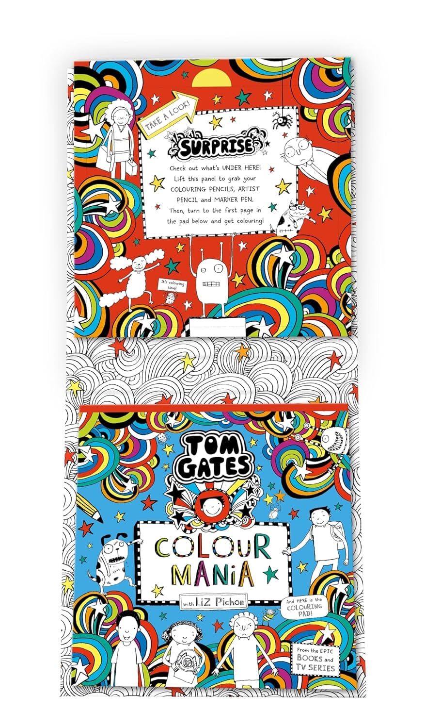 Tom Gates: Colourmania with Liz Pichon - Ages 6-9 - Paperback