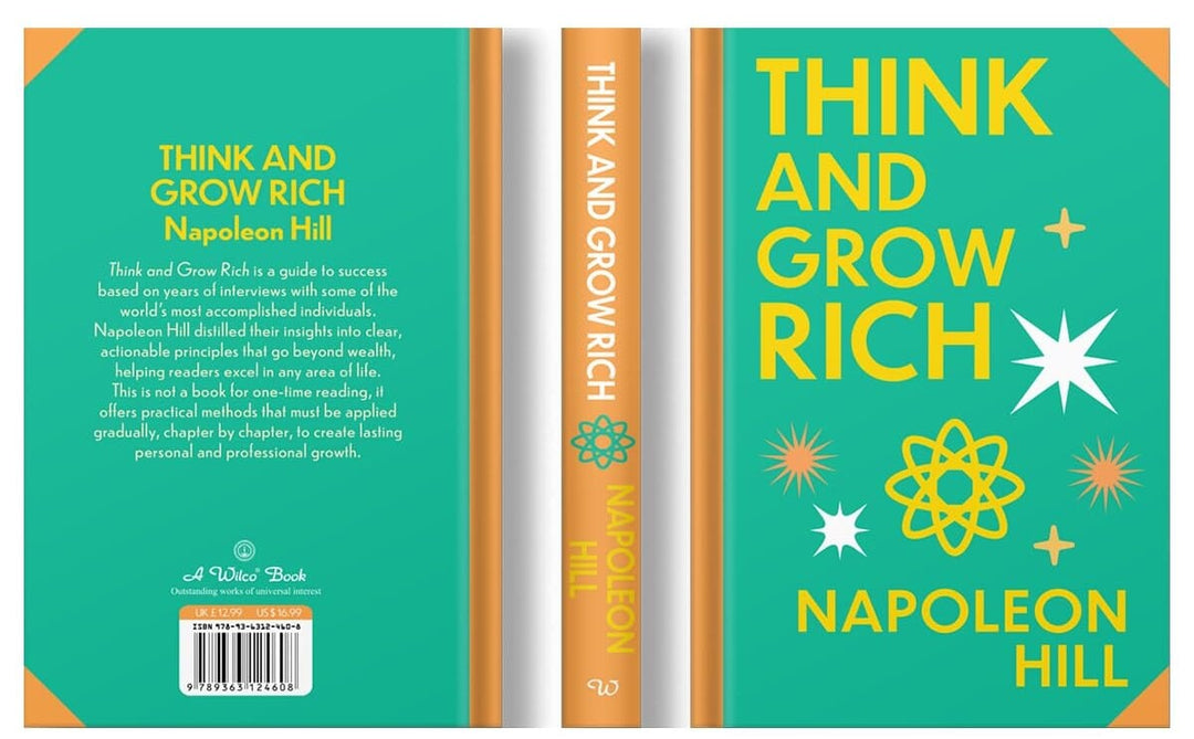 Think And Grow Rich by Napoleon Hill With Sprayed Edge - Non Fiction - Hardback