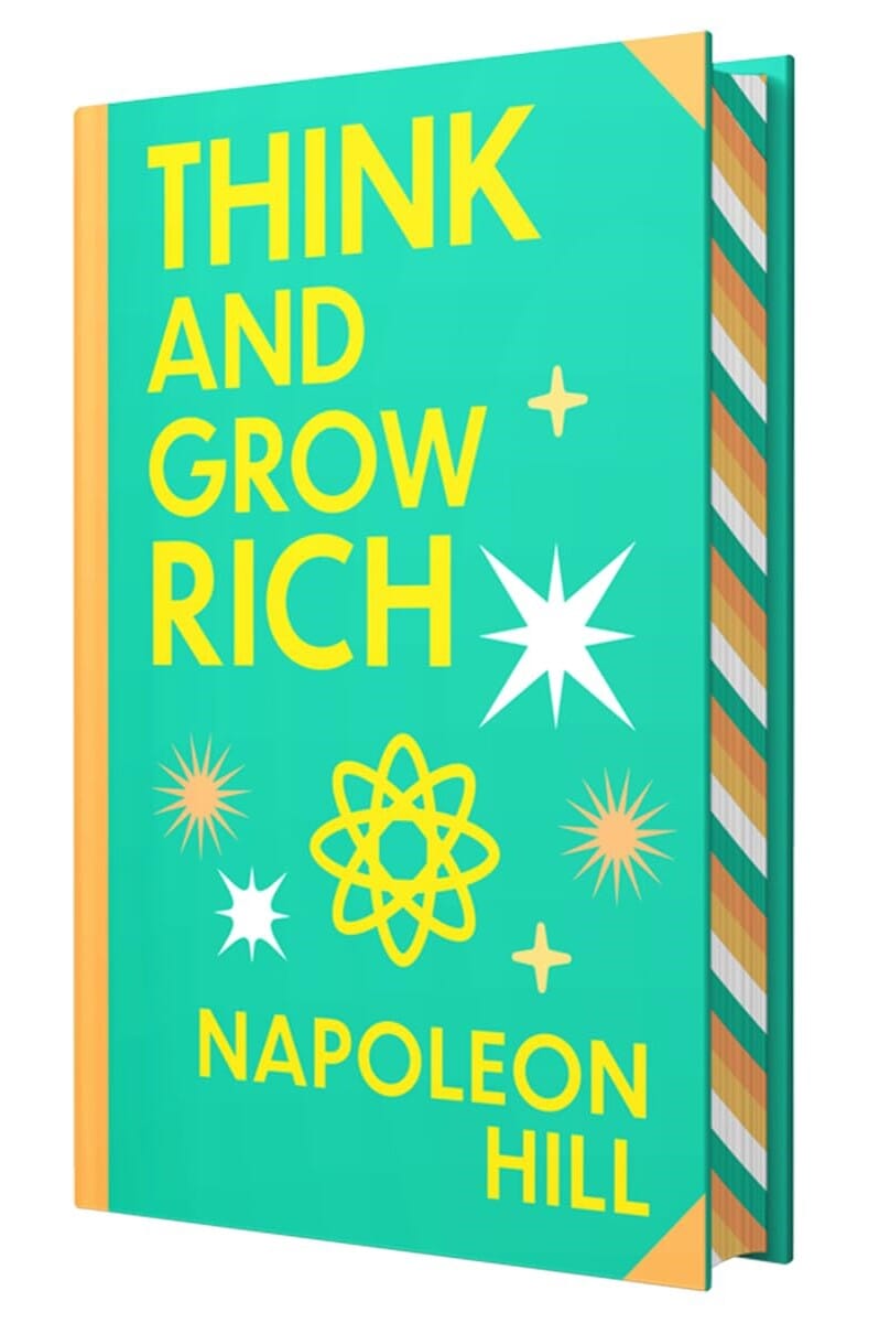Think And Grow Rich by Napoleon Hill With Sprayed Edge - Non Fiction - Hardback
