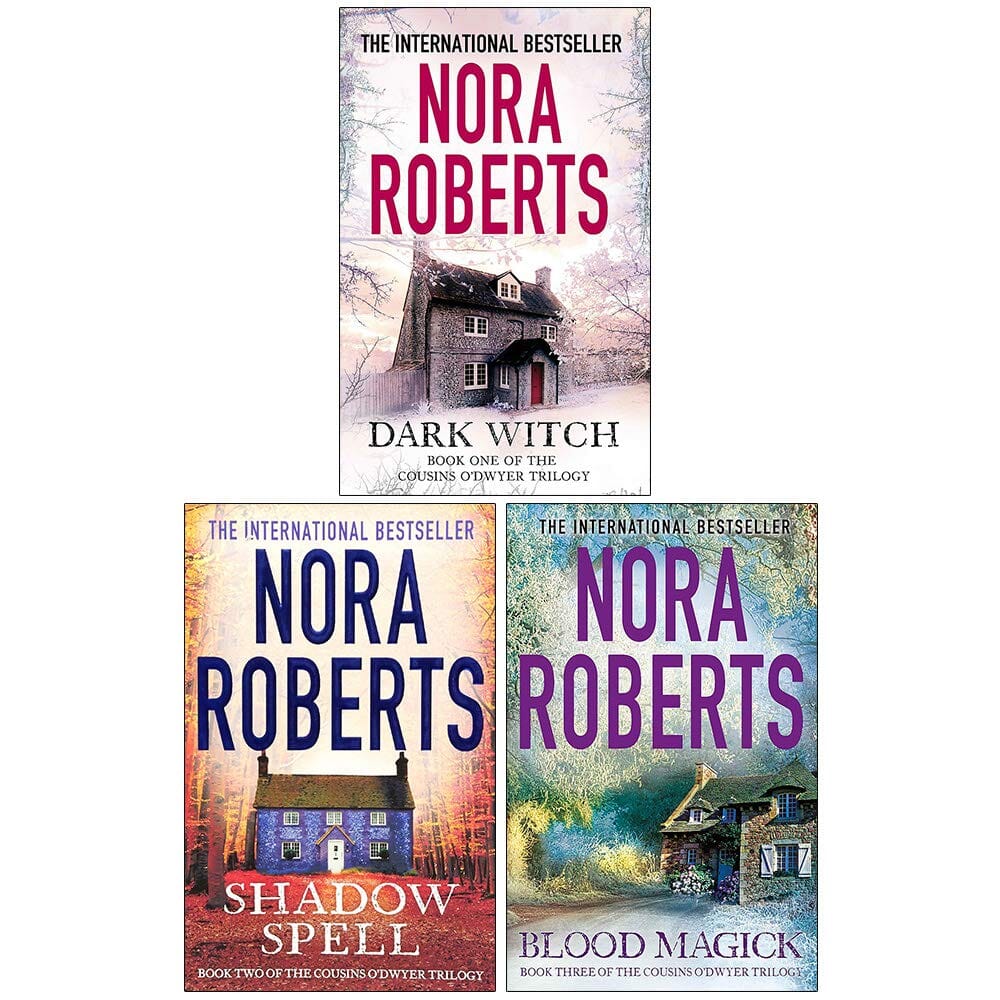 The Cousins O'Dwyer Trilogy by Nora Roberts 3 Book Collection Set - Fiction - Paperback