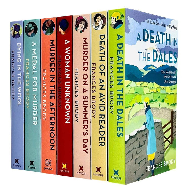 Kate Shackleton Mysteries by Frances Brody 7 Books Collection Set - Fiction - Paperback