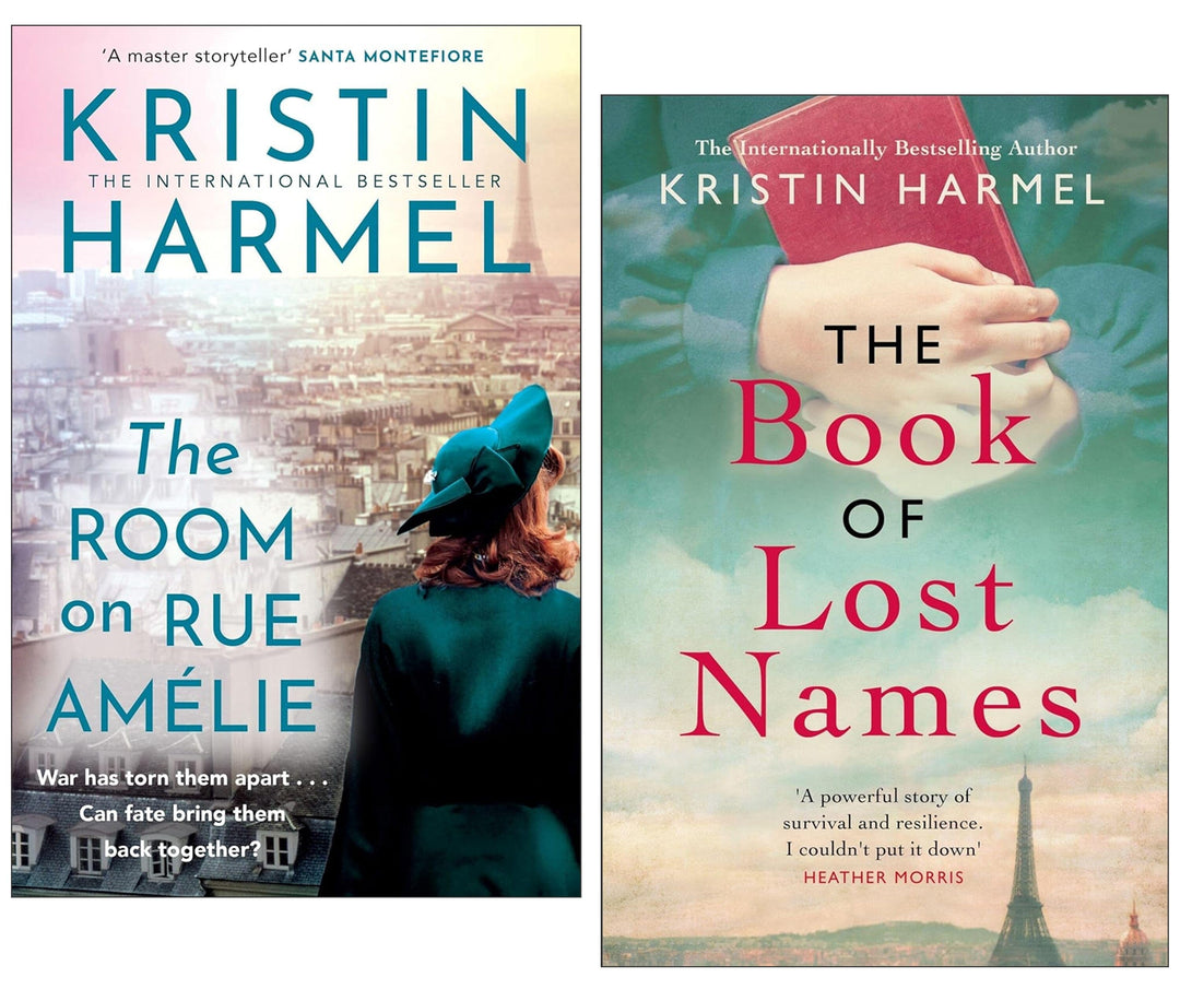 Kristin Harmel Collection (The Room on Rue Amelie & The Book of Lost Names) 2 Books Set - Fiction - Paperback