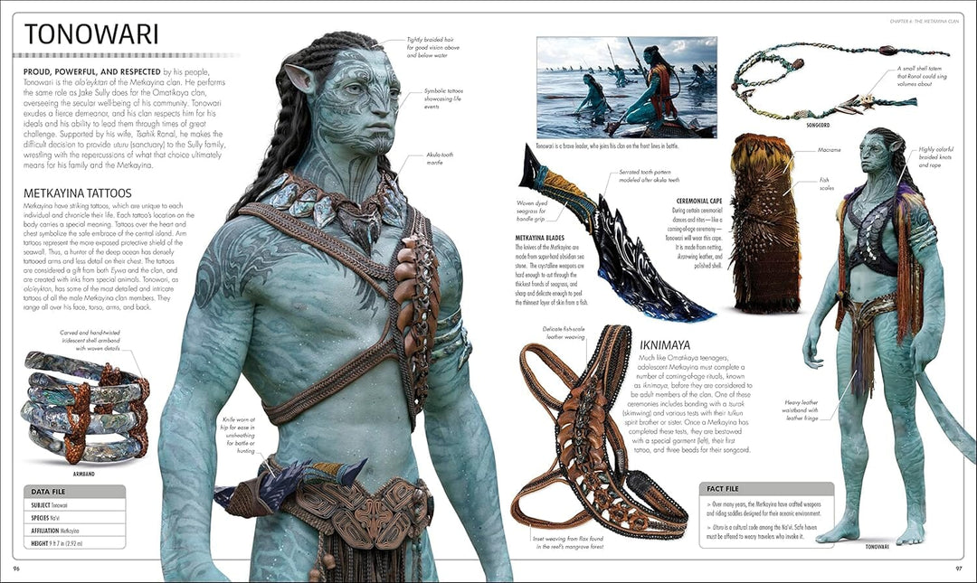 Avatar The Way of Water: The Visual Dictionary by Joshua Izzo & Others - Non Fiction - Hardback