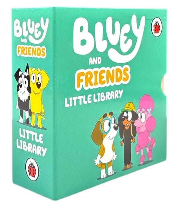 Bluey and Friends Little Library by Ladybird 4 Books Collection Box Set - Ages 2+ - Board Book