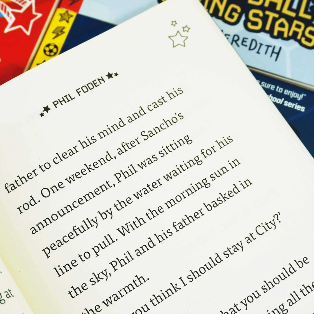 Football Rising Stars by Harry Meredith 10 Books Collection Box Set - Ages 7-9 - Paperback