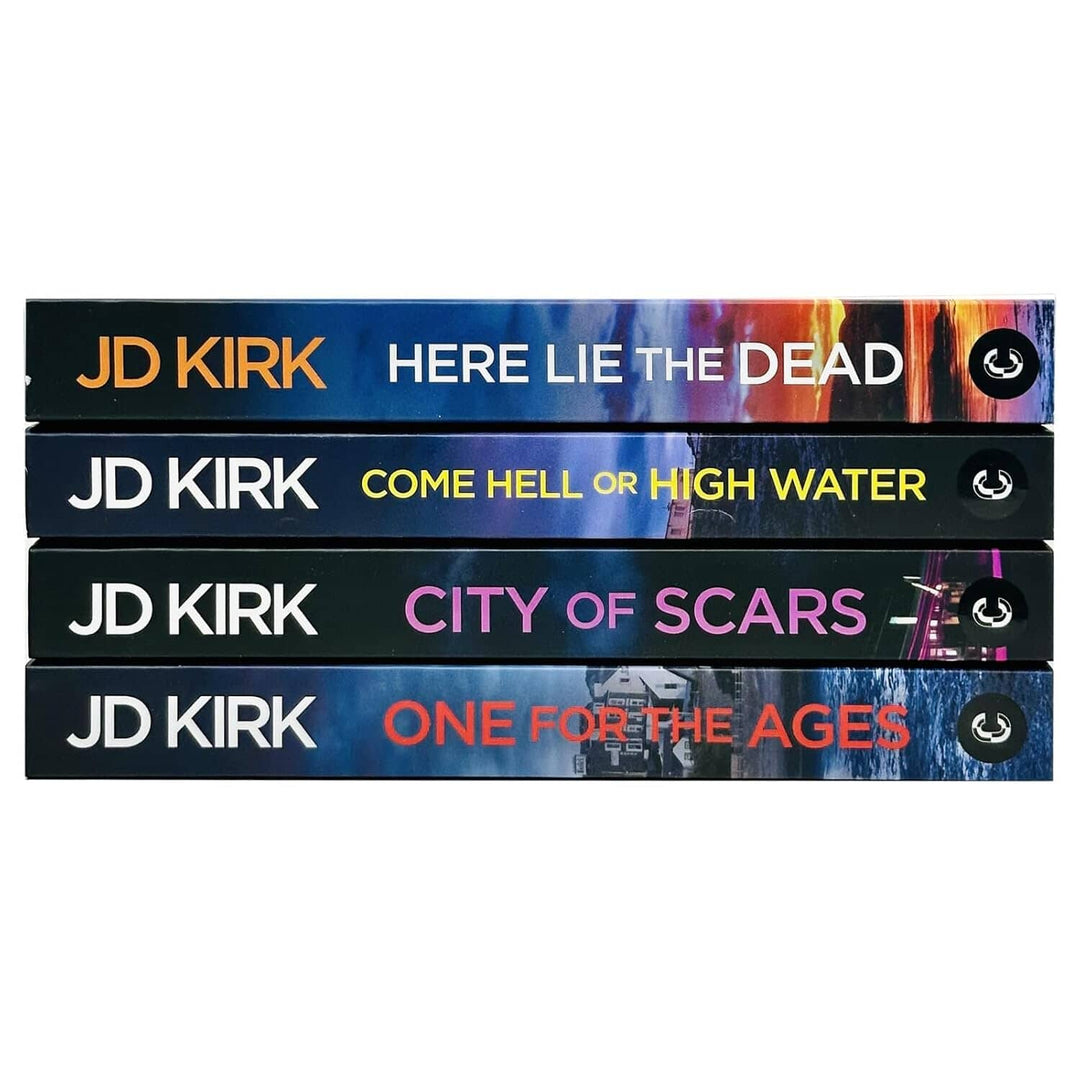 DCI Logan Crime Thrillers (Book 13-16) by JD Kirk 4 Books Collection Set - Fiction - Paperback
