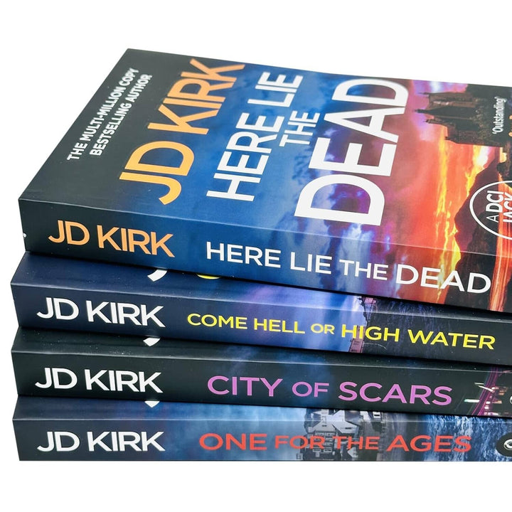 DCI Logan Crime Thrillers (Book 13-16) by JD Kirk 4 Books Collection Set - Fiction - Paperback