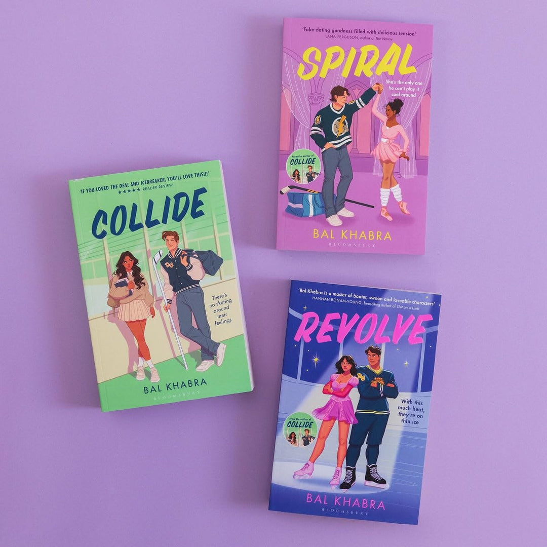 Off the Ice Series By Bal Khabra 3 Books Sprayed Edges Collection Set  - Fiction - Paperback