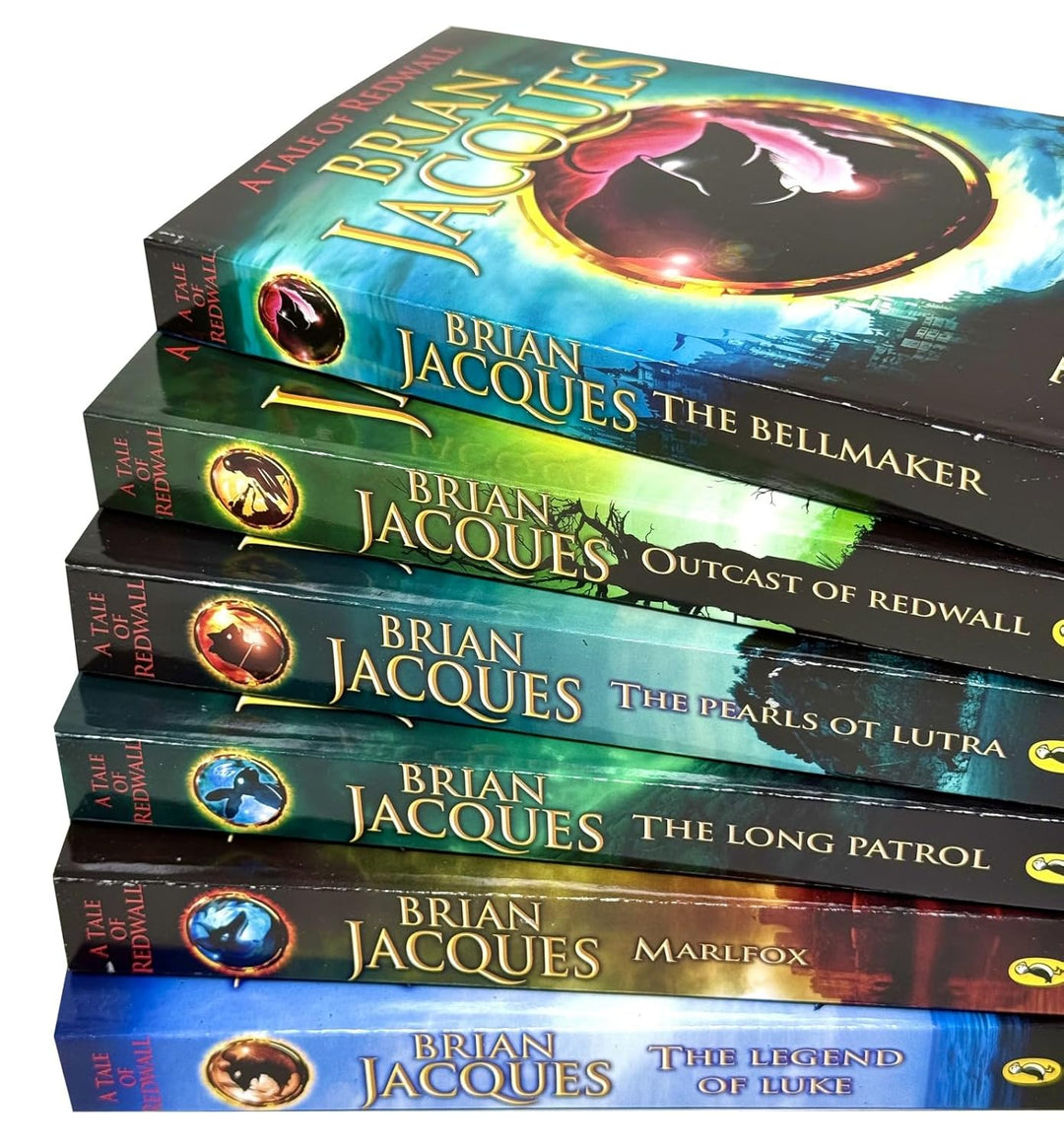 Redwall Complete Collection A Tale of Redwall Series (Book 7-12) by Brian Jacques 6 Books Collecti ...