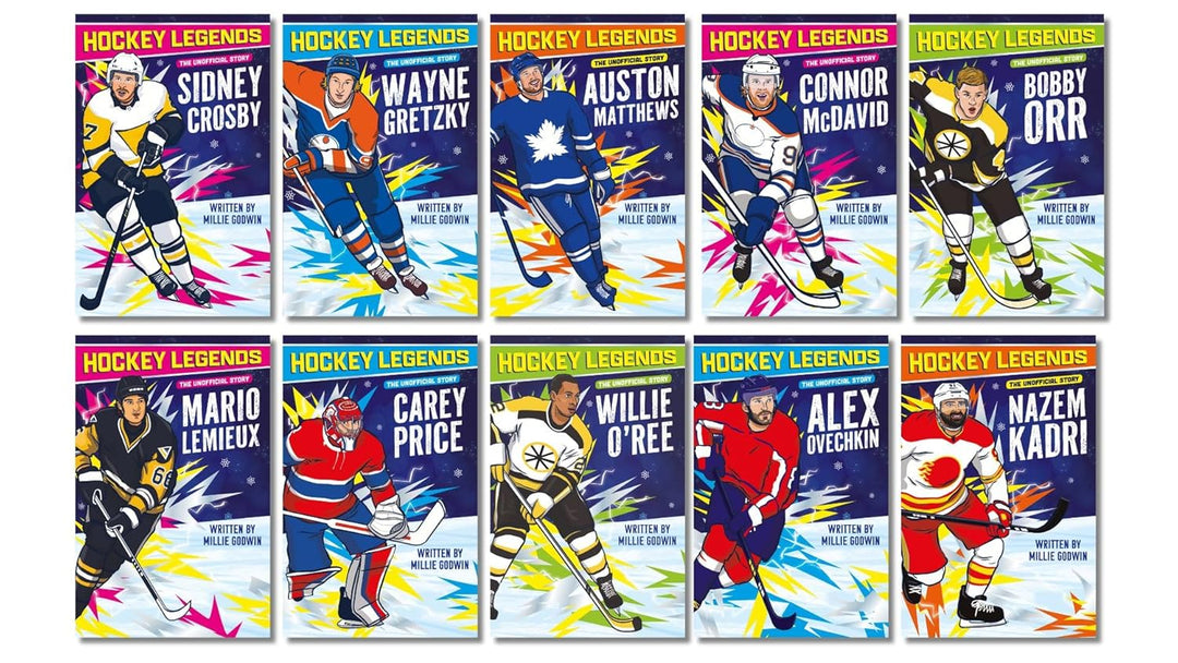 The Hockey Legends by Millie Godwin 10 Books Collection Box Set - Ages 7-9 - Paperback