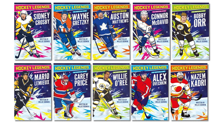 The Hockey Legends by Millie Godwin 10 Books Collection Box Set - Ages 7-9 - Paperback