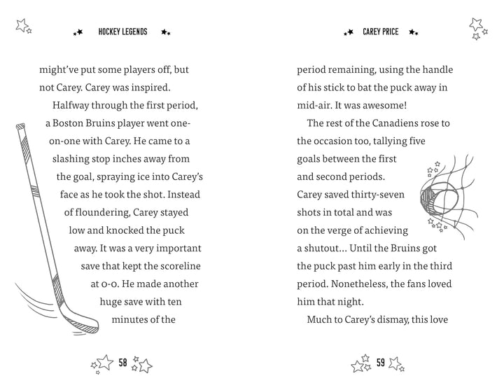 The Hockey Legends by Millie Godwin 10 Books Collection Box Set - Ages 7-9 - Paperback