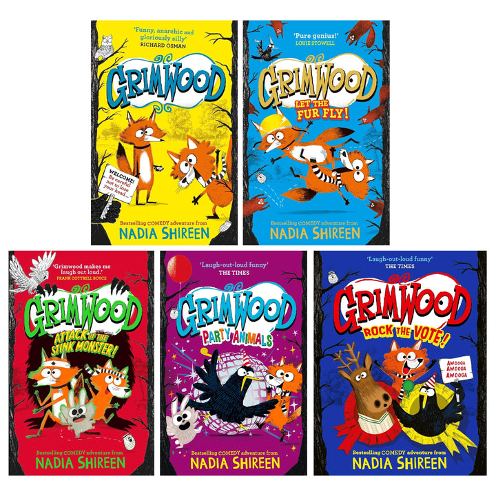 Grimwood Series by Nadia Shireen 5 Books Collection Set - Ages 6+ - Paperback