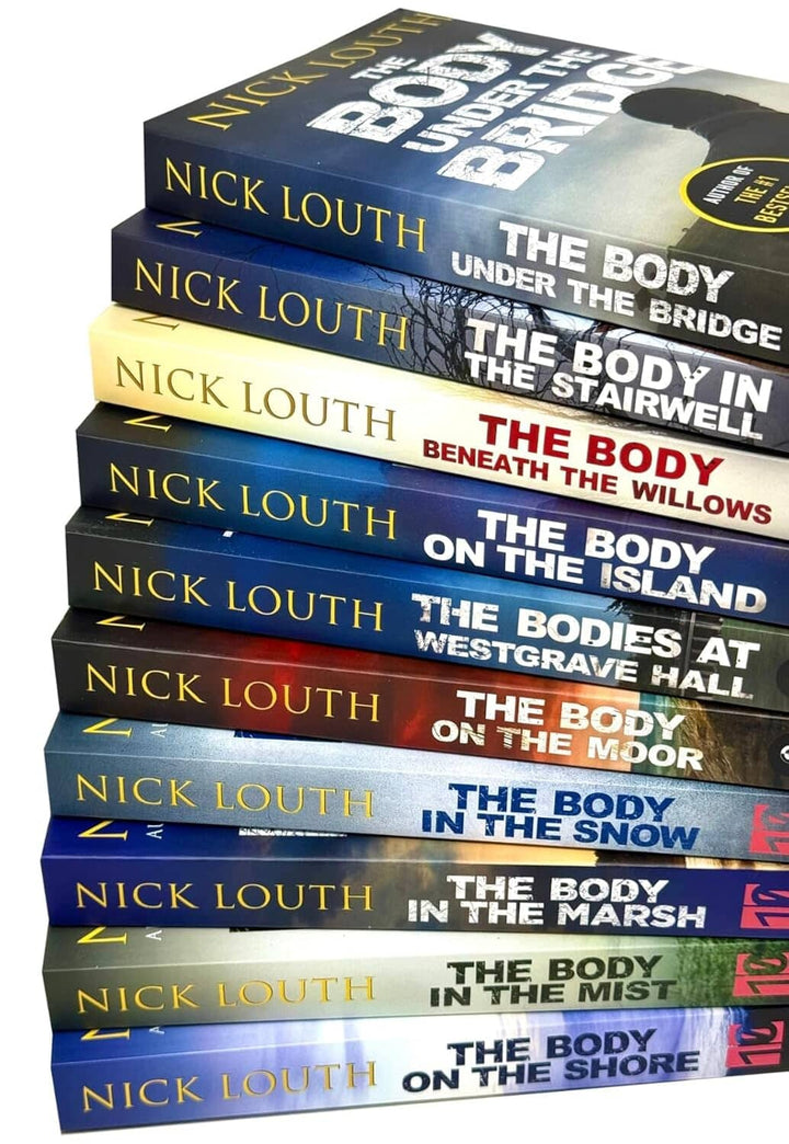 DCI Craig Gillard Crime Thrillers by Nick Louth 10 Books Collection Set - Fiction - Paperback