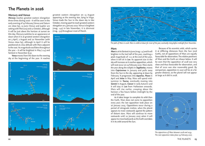 2026 Guide to the Night Sky: A month-by-month guide to exploring the skies above Britain and Ireland - Non Fiction - Paperback
