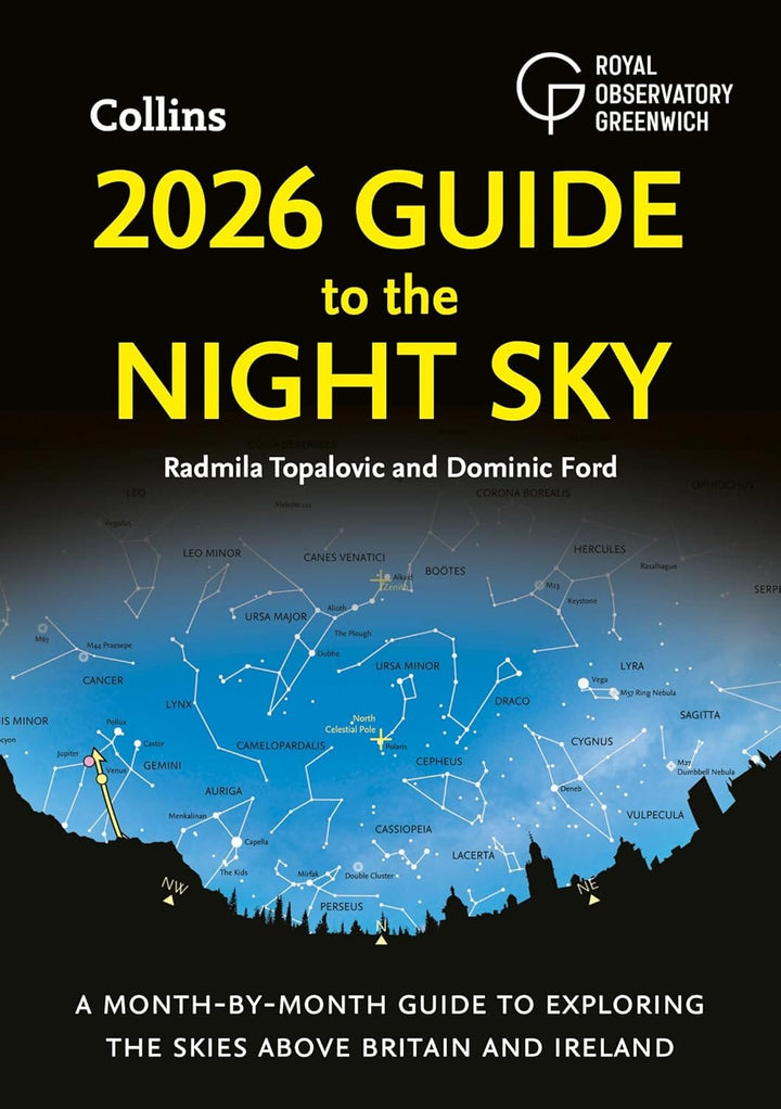 2026 Guide to the Night Sky: A month-by-month guide to exploring the skies above Britain and Ireland - Non Fiction - Paperback