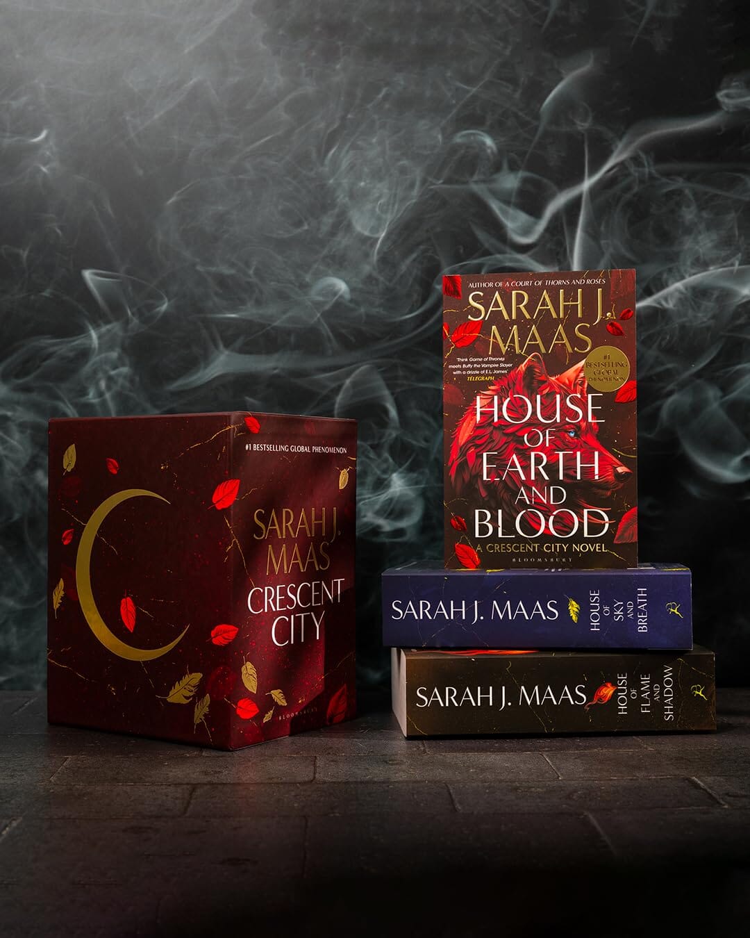 Crescent City Series by Sarah J. Maas 3 Books Collection Box Set - Fiction - Paperback