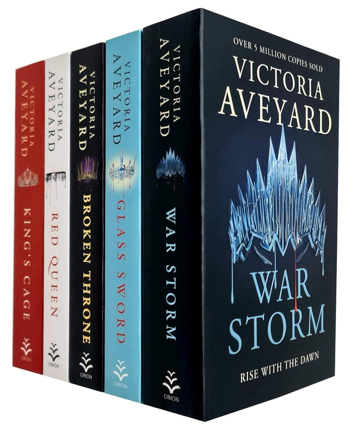 Red Queen Series by Victoria Aveyard 5 Books Collection Set - Fiction - Paperback