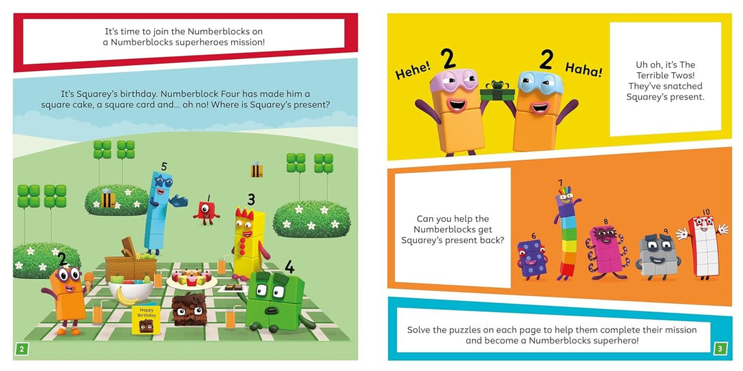 Numberblocks Superheroes: A Numberblocks Activity Book - Ages 3+ - Paperback