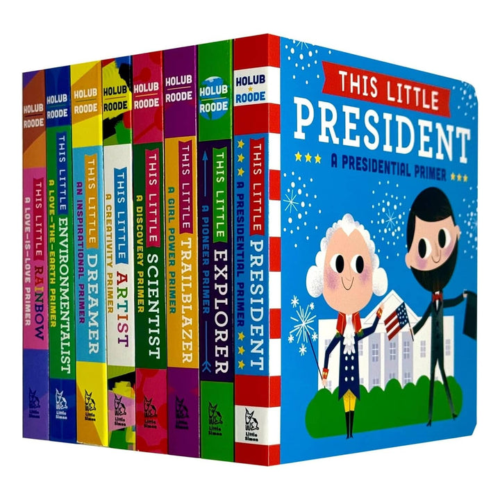 This Little Inspiration: An Empowering 8-Book Collection Box Set By Joan Holub & Daniel Roode - Ages 3-5 - Board Book