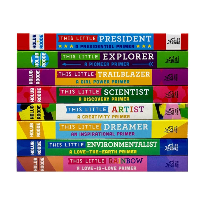 This Little Inspiration: An Empowering 8-Book Collection Box Set By Joan Holub & Daniel Roode - Ages 3-5 - Board Book