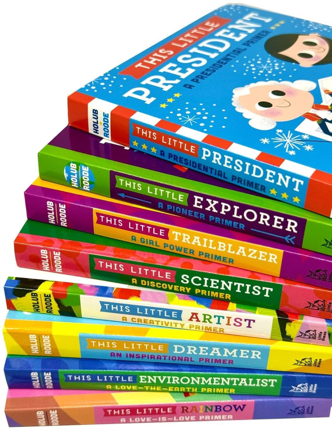 This Little Inspiration: An Empowering 8-Book Collection Box Set By Joan Holub & Daniel Roode - Ages 3-5 - Board Book