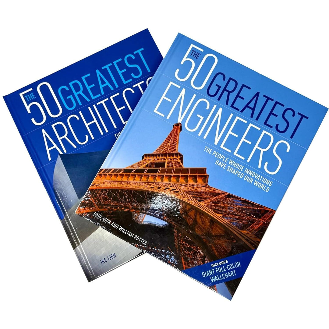 The 50 Greatest Engineers & Architects: by Ike Ijeh, Paul Virr And William Potter - Non Fiction - Hardback