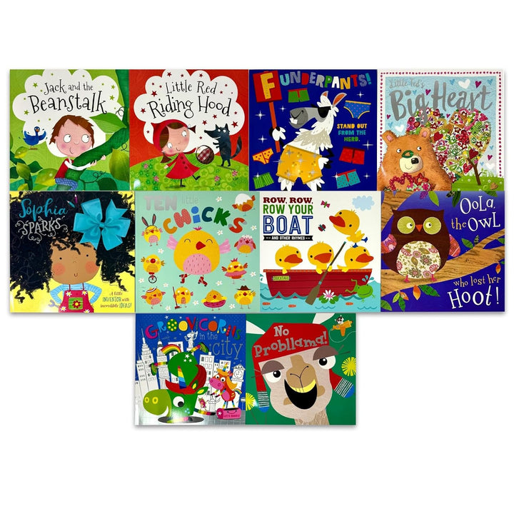 Awesome Adventure Collection 10 Children Picture Books Set - Ages 3+ - Paperback