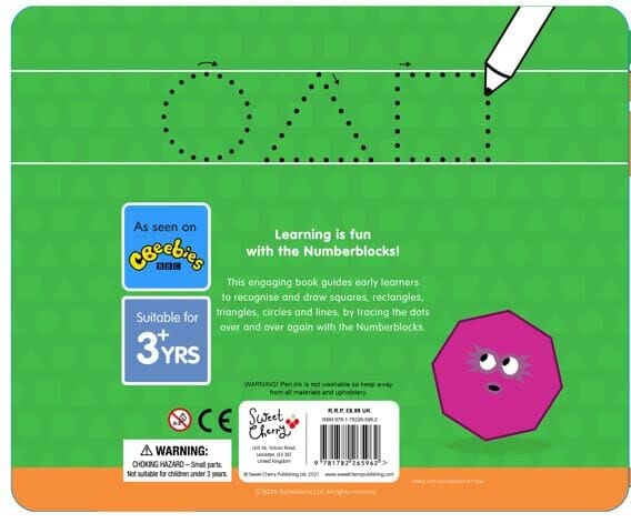 Numberblocks Shapes: A Wipe-Clean Book - Ages 3-6 - Board Book