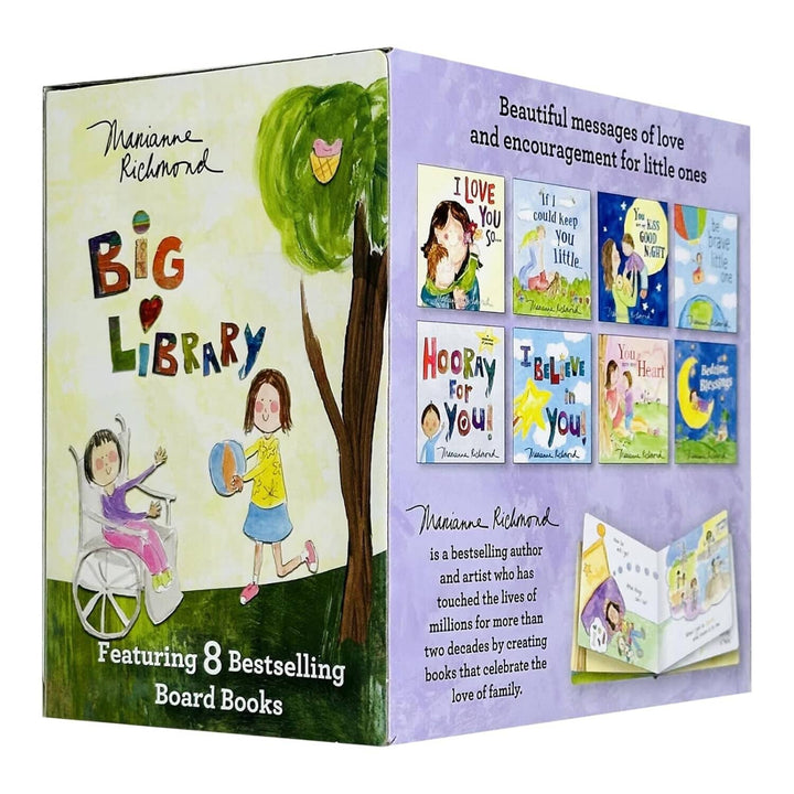 Big Library Collection by Marianne Richmond 8 Books Box Set - Ages 3+ - Board Book