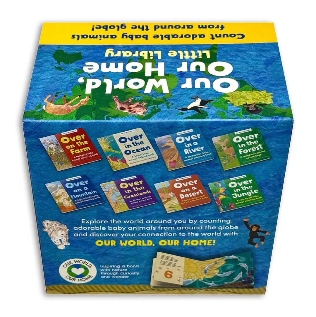 Our World, Our Home Little Library Collection by Marianne Berkes 8 Books Box Set - Ages 3+ - Board Book