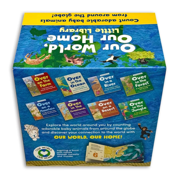 Our World, Our Home Little Library Collection by Marianne Berkes 8 Books Box Set - Ages 3+ - Board Book