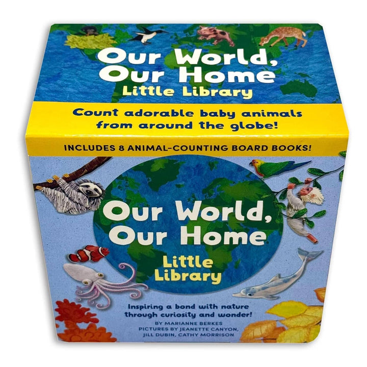 Our World, Our Home Little Library Collection by Marianne Berkes 8 Books Box Set - Ages 3+ - Board Book