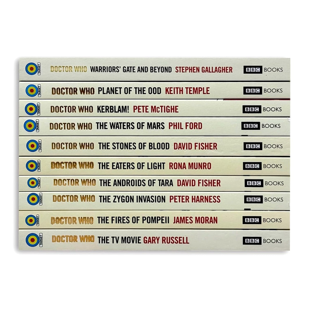 Doctor Who: Target Collection 10 Books Set (Waves 3 & 4) - Fiction - Paperback