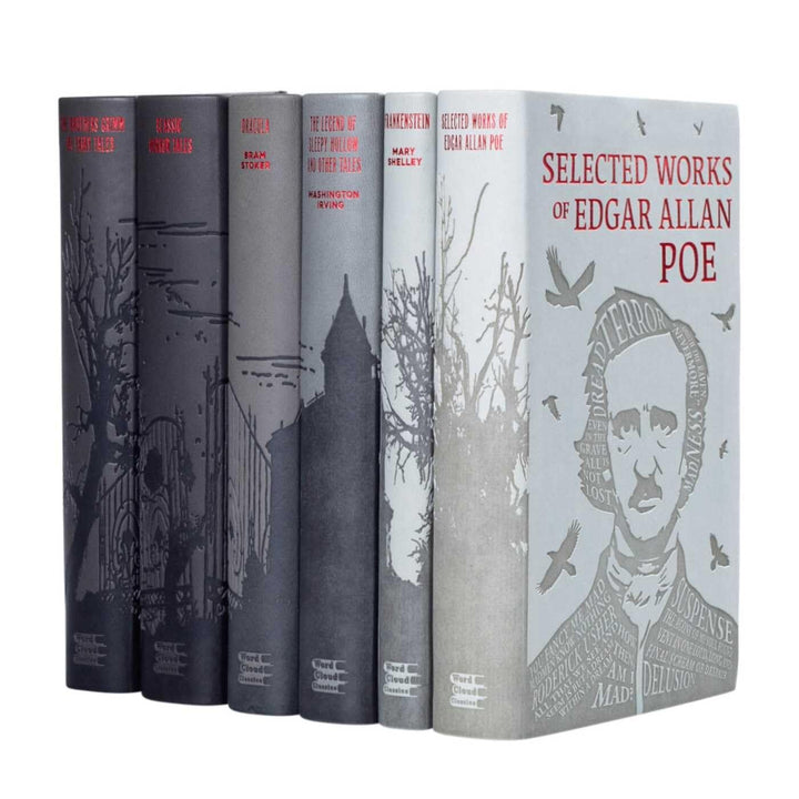 Word Cloud Classics: Horror Collection by Various 6 Books Collection Box Set - Fiction - Paperback/Flexibound