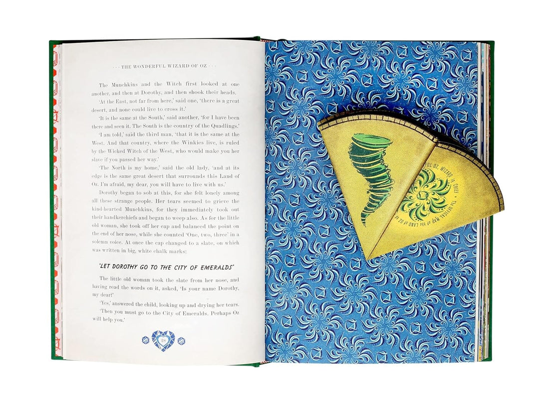 The Wonderful Wizard of Oz Interactive (MinaLima Edition) by L. Frank Baum - Fiction - Hardback (Illustrated with Interactive Elements)