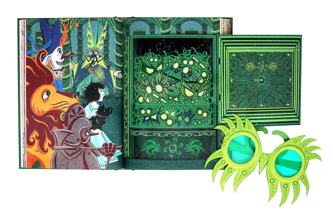 The Wonderful Wizard of Oz Interactive (MinaLima Edition) by L. Frank Baum - Fiction - Hardback (Illustrated with Interactive Elements)
