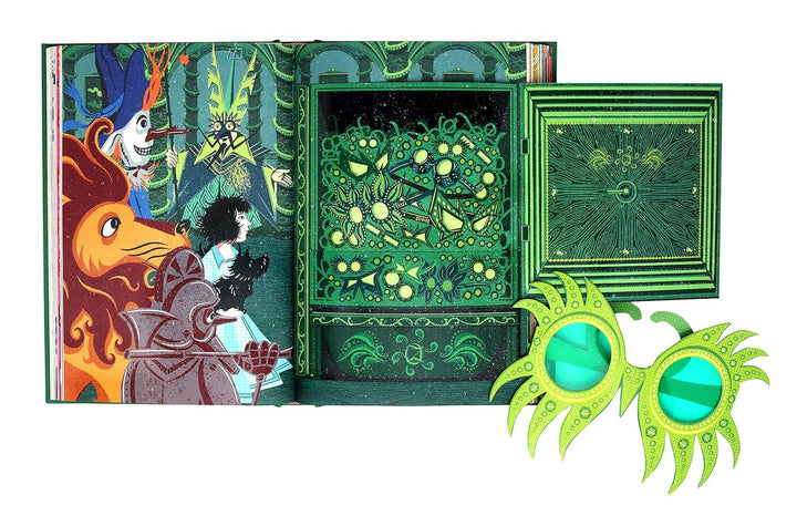 The Wonderful Wizard of Oz Interactive (MinaLima Edition) by L. Frank Baum - Fiction - Hardback (Illustrated with Interactive Elements)