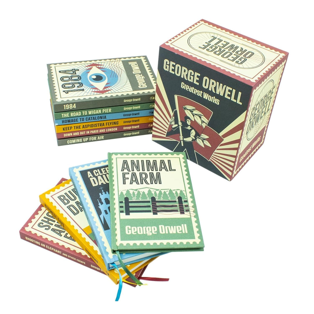The Greatest Works Of George Orwell 10 Books Collection Box Set - Fiction - Hardback