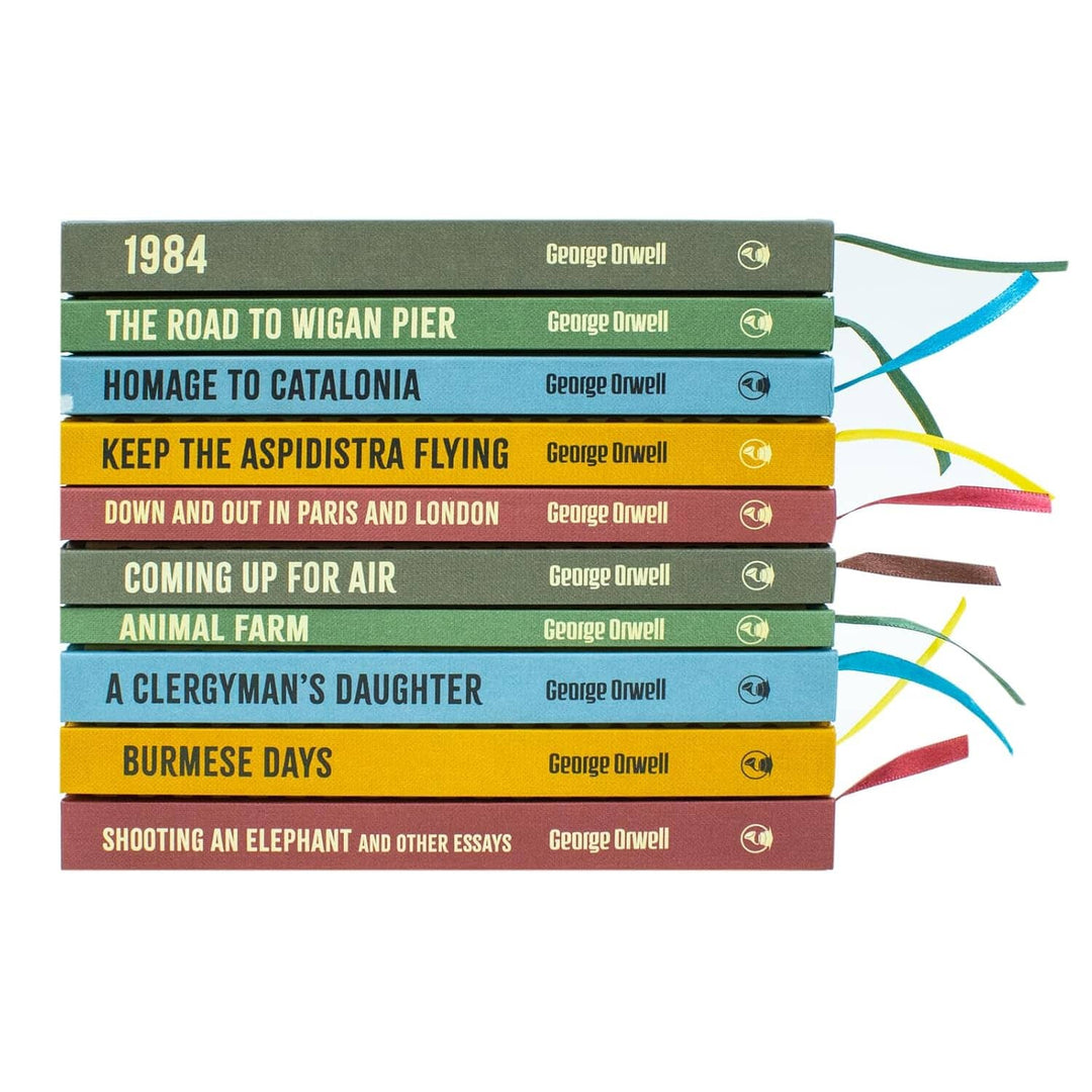 The Greatest Works Of George Orwell 10 Books Collection Box Set - Fiction - Hardback