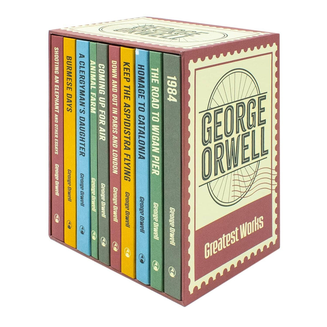 The Greatest Works Of George Orwell 10 Books Collection Box Set - Fiction - Hardback